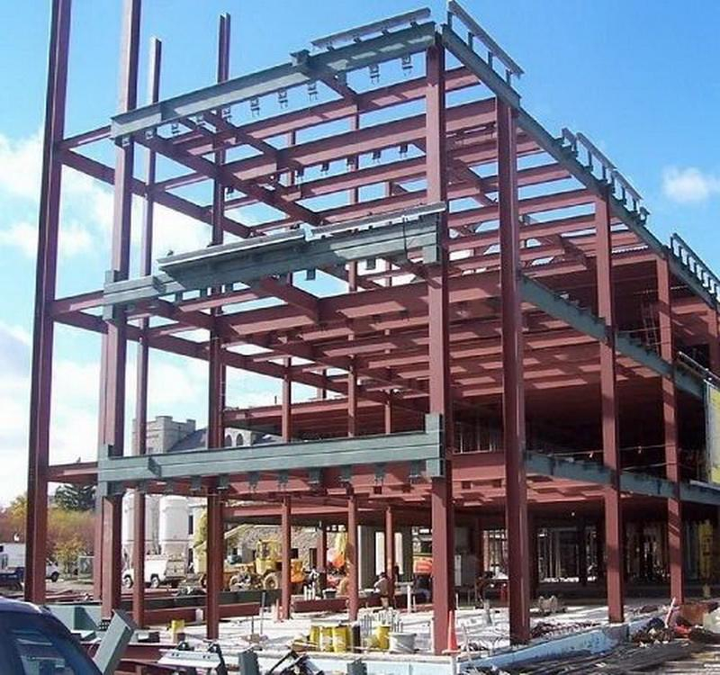 Modular Prefabricated Warehouse Steel Fabricated Building Structure Glass Curtain Workshop Used Car Dealership Showroom Shop