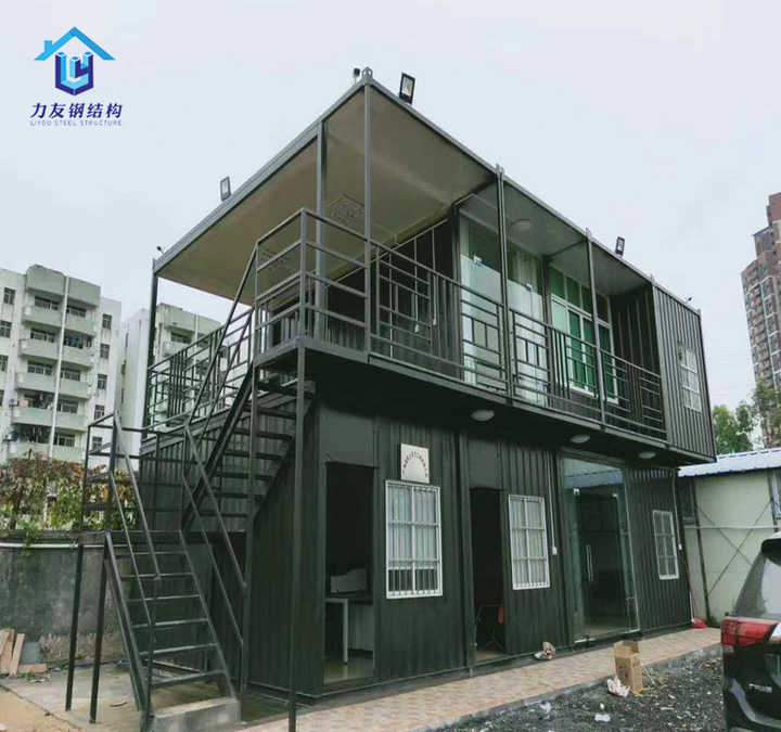 Standard Portable Container Steel Structure House Office Mobile 20ft Expandable Folding Container House Room