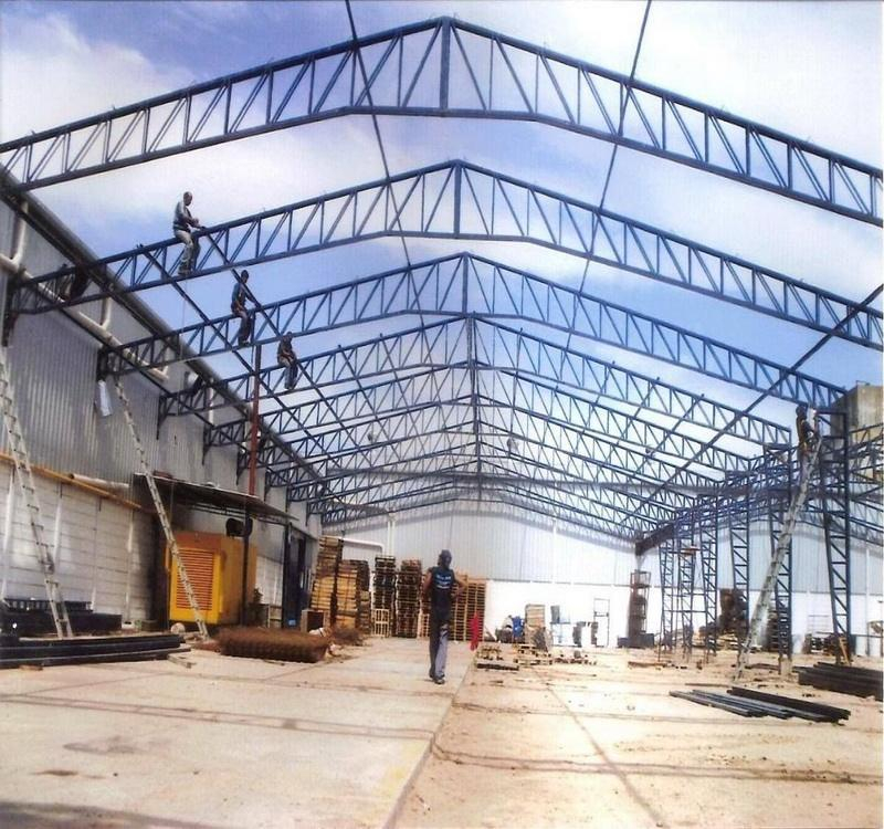Numerous Customization Options Steel Structure Shed/Workshop/Warehouse Building Lightweight Chicken House Trusses