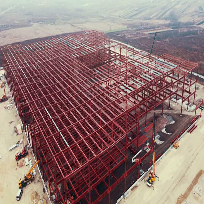 2024 Long Service Life Robust Construction K Span Structure Strong Wind-Proof Steel Building