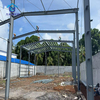 2025 Long Life Span Low Cost Cheap Price Metal Structure Building Storage Warehouse in Comoros