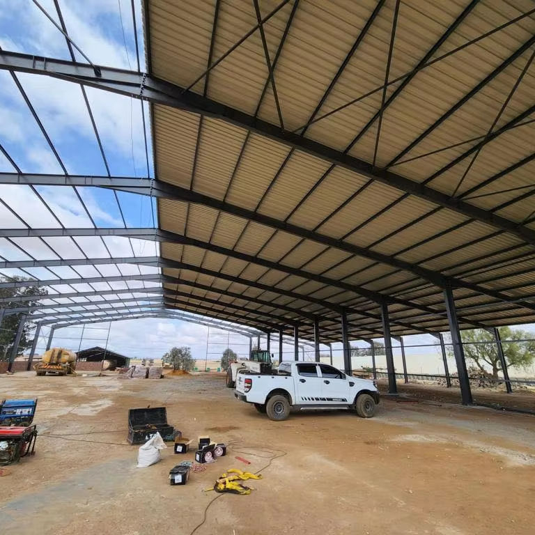 2025 Pre-engineered Steel Structure Kits Detailed Drawings Materials Included Assemble 12x30 Steel Structure Quickly Efficiently