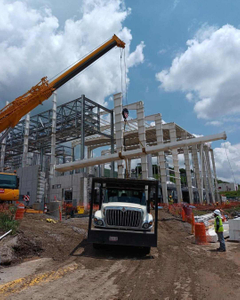 2025 Progress Of The Assembly Of The Metal Structure Of A Tequila Factory In Atotonilco Jalisco