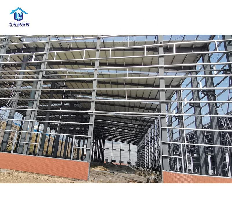 2024 Prefabricated Steel Structure Hangar Prefab Steel Structure Shed Building Prefabricated Warehouse Factory for Industray