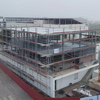 2025 Another Successful Workshop Project Factory Construction Metalstructure We Added 2 Floors to This Building in the Algarve