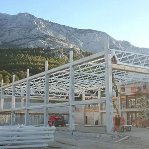 2025 Apfel Arena in Makarska Apfel Arena Required 85 Tons of Steel Roof Construction Which Our Guys Manufactured and Installed
