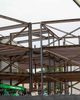 2025 More Steel Is Being Erected at the Hilton Head Island High School Job Site. the Second Building Has Really Taken Shape
