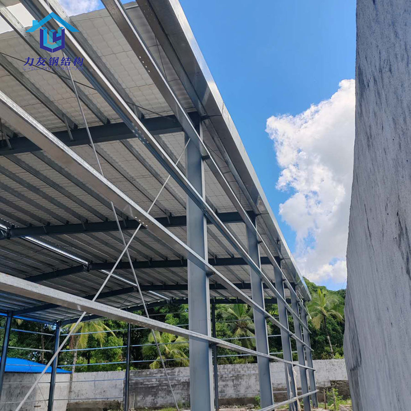 2025 Corrosion Resistance Prefabricated Steel Factory Customized Metal Framing Warehouse in Comoros