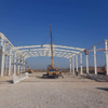 Prefabricated Steel Structure Office Warehouse Workshop Storage Closet Commercial Building Pre-Engineered Metal Shed Building