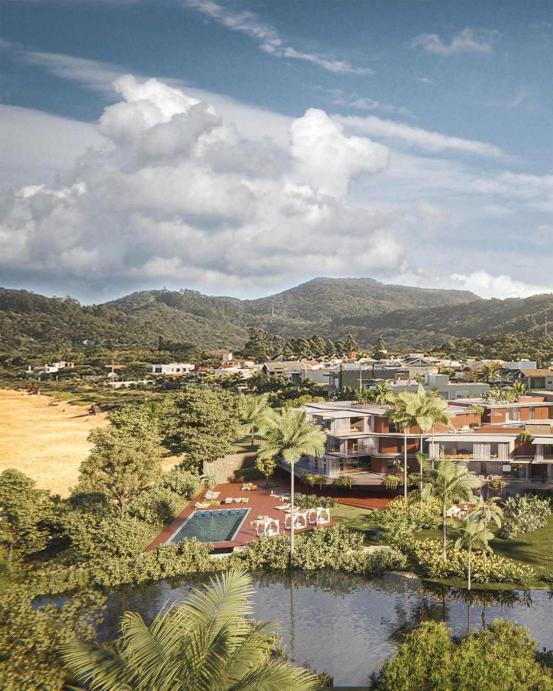 2025 Early Ideas For A Building On The Coast Initial Study For A Seaside Building