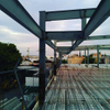 2025 Assembly of a Metal Structure in a Construction Site Within the City Works Steel Structures