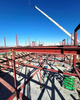 2025 Steel Structure Office Building Building High Into the Sky at the Thermal Club Comes to Lifting Structural Steel Beams