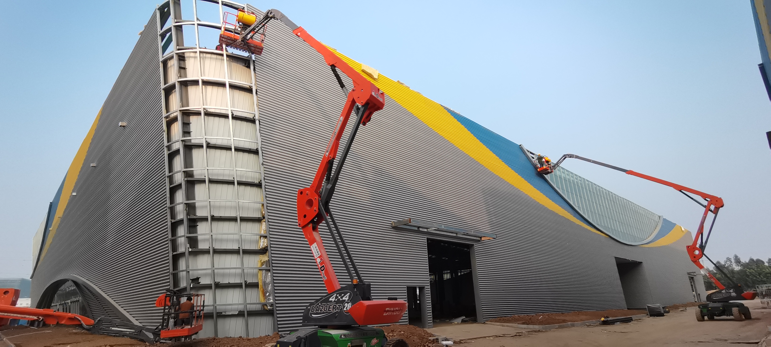 Steel Frame Commercial Building