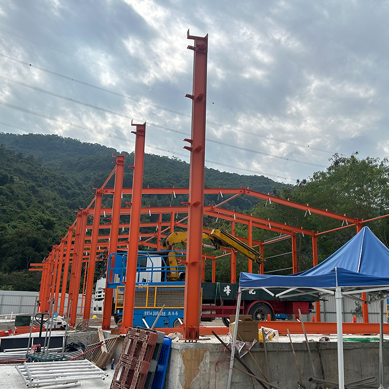 pre built steel garage