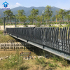 Metal Frame Pedestrian Bridge for Scenic Area