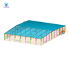 Steel Structure Storage Warehouse Shed With A Office Mezzanine Area