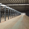 Low-Cost Prefab Workshop Large Span Steel Structure Warehouse Metal Workshop Construction Building with Cranes