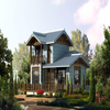 2024 New Fashion Style Easily Install Saving Workforce Durability Metal Frame Light Steel Frame Villa