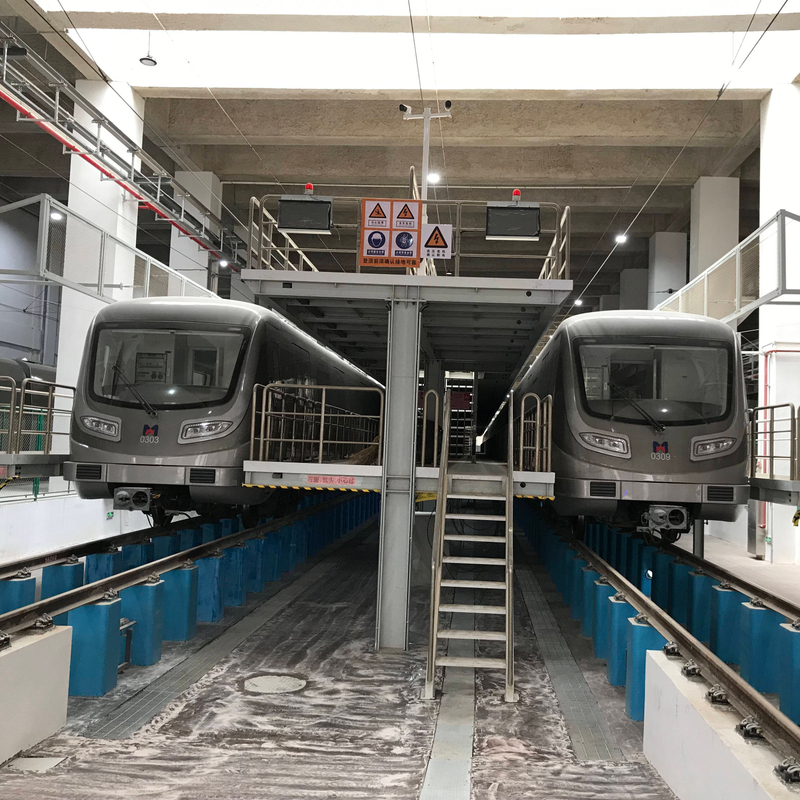 Subway Platform Steel Structure Support Metal Frame Infrastructure