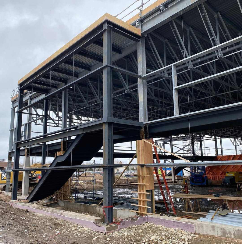 2025 Two-storey Building Connecting the Existing Features Two NHL-sized Arenas Spectator Seating Accessible Player Change Rooms