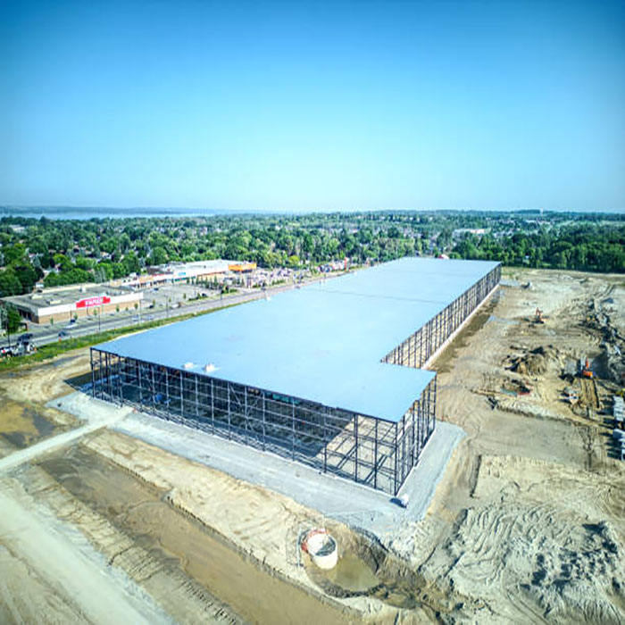 2024 Insulated Premade Steel Grid Structure Construction Materials Q355/q235b Column Steel Structure Agricultural Building