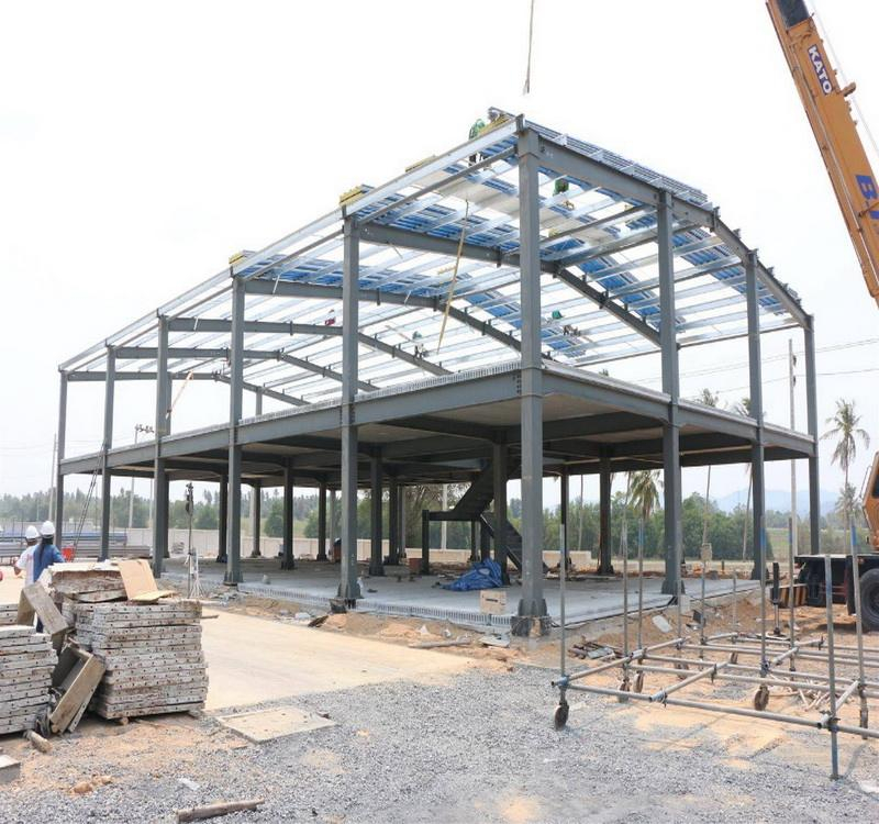 New Storage Shed Custom Industrial Steel Structure Storage Metal Building Low Cost Industrial Steel Workshop Canopy Designs