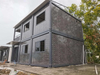 2025 Prefabricated Modular Container House Quick Installation Rockwool Sandwich Panel Container House of Construction Site