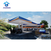 2025 Galvanized Prefabricated Steel Building Metal Framing Gas Station Petrol Station