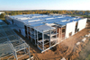 2024 Easy Erection and Bolt Connection Save Man Power Seldom Welding Multi-Story Prefab Warehouse Building