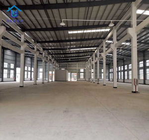 Prefabricated Building Steel Warehouse / Workshop / Hangar / Hall Steel Structure Price