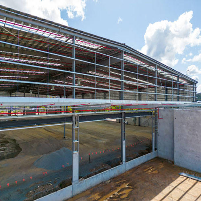2024 Fireproof Heat Insulation Sound Insulation Exquisite Industrial Metal Prefab Structure Building
