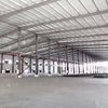 China Steel Buildings Large Span Anti-Rust Metal Frame Prefab Steel Structure Warehouse Workshop