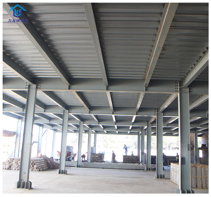 Prefab Workshop Construction Steel Frame Building Prefab Steel Structure Commercial Office Warehouse Shed Industrial Building