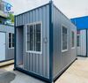 Manufacturer Supply Prefabricated Building/Container Office Flat Pack Container Modern House