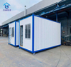 Manufacturer Supply Prefabricated Building/Container Office Flat Pack Container Modern House