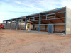 2025 Construction Update Making Great Progress Steel Building Project Doors Windows Installed Wall Sheeting Nearing Completion