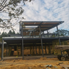 Two-Story Steel Structure Tourist Center Metal Frame Building Construction