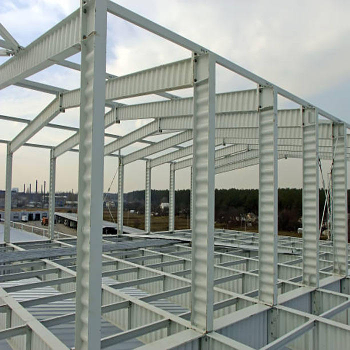 2024 PEB Precast Design Wide Array of Building Types Cost-Effective Structural Steel Portable House