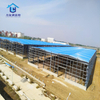 2025 Prefabricated Galvanized Steel Structure Warehouse Construction Metal Shed Buildings for Plant Design Workshop