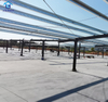 Easy Assemble Metal Solar Panel Carports Shed Roof Design Structural Steel Car Garage