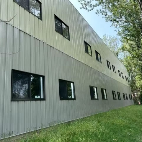 2025 New Factory Expansion Project Latest Metal Building Project Officially Complete to Put This Finished Product to Good Use