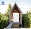 Hot Selling A-Frame Triangle Prefab House Resort Holiday Beautiful Wooden/Steel House