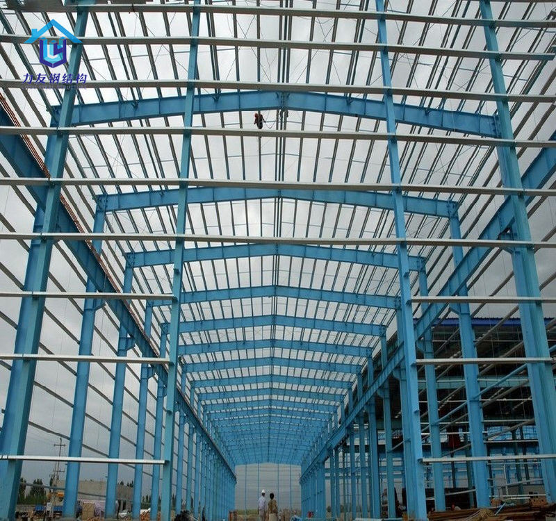 Fast Assemble Cheapest Prefabricated Steel Warehouse Prefab Workshop Prefabricated Large-Span Steel-Structure Shed Building