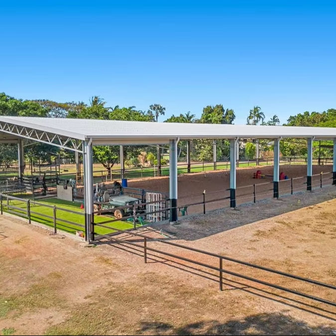 2025 Indoor Dressage Arena for Training Young Horses Providing a Safe Riding Space for Children Friends Cyclone-rated Buildings