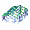 High Strength Steel Frame Metal Buildings Prefabricated Warehouse Steel Structure Workshop Godown in Canada