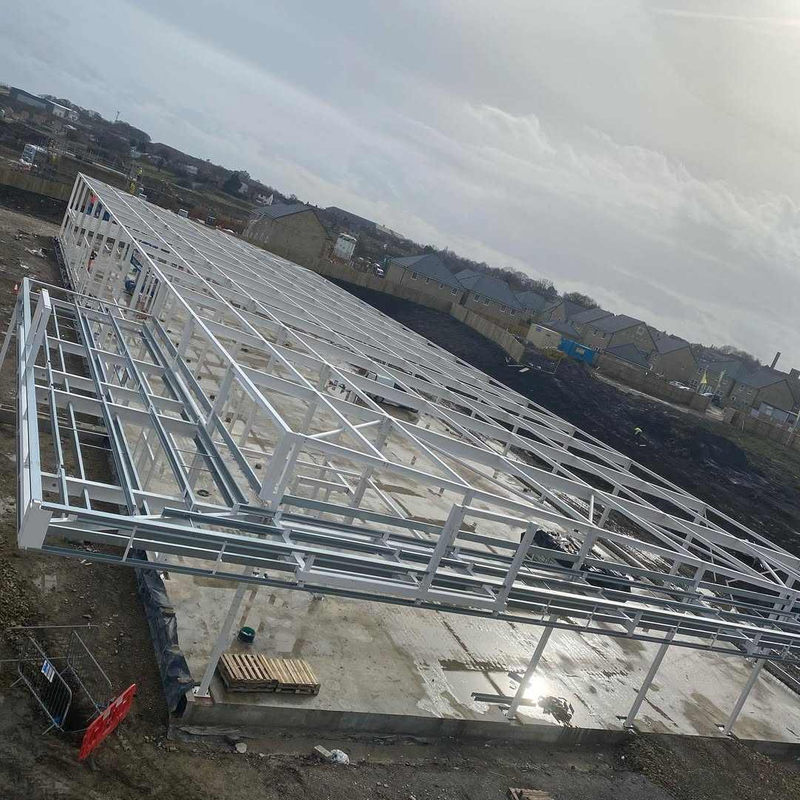 2025 Nice Little Job New Lidl in Bradford Steel Erection Steel Structures