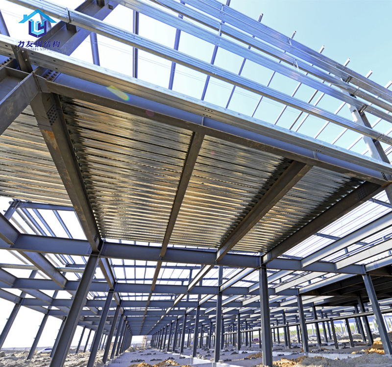 Large-Span Steel Frame Building Prefabricated Steel Structure Workshop/Warehouse/Shed/Storage/Steel Structure/Canopy for sale