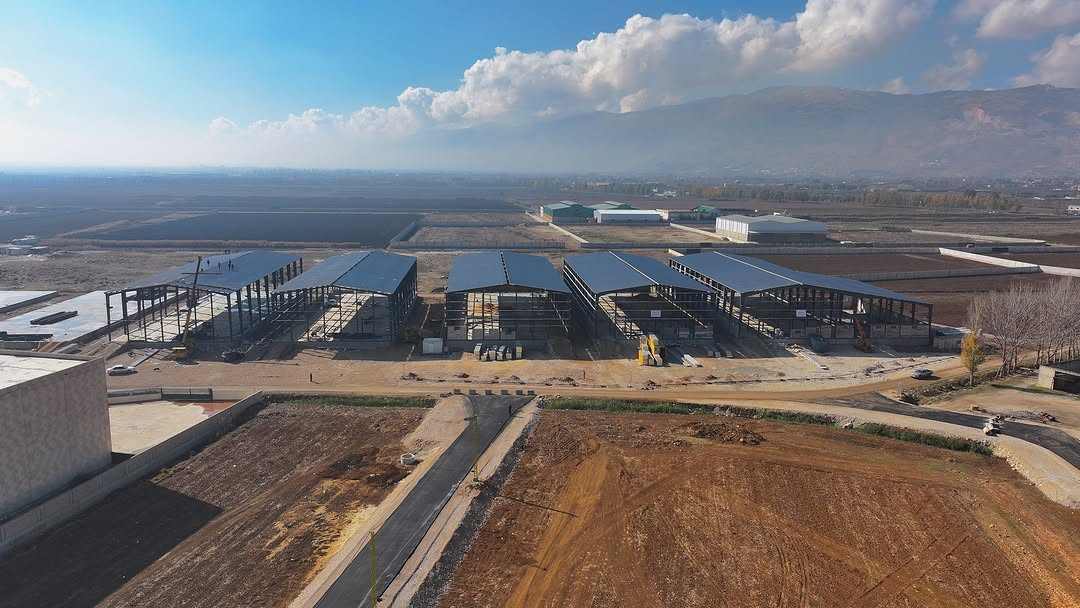 2025 Steel Structure Office Building Workshop Steelstructure Mandara Bekaa Logistics Warehouses Customised Suit All Requirements