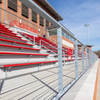 2025 Barrel Roof Trusses Cafeteria Addition Steel 2-story Window Overlooking Campus Athletic Fields Ceiling Gym Hand Guard Rails