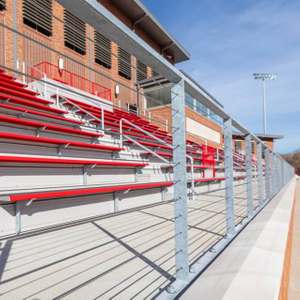2025 Barrel Roof Trusses Cafeteria Addition Steel 2-story Window Overlooking Campus Athletic Fields Ceiling Gym Hand Guard Rails